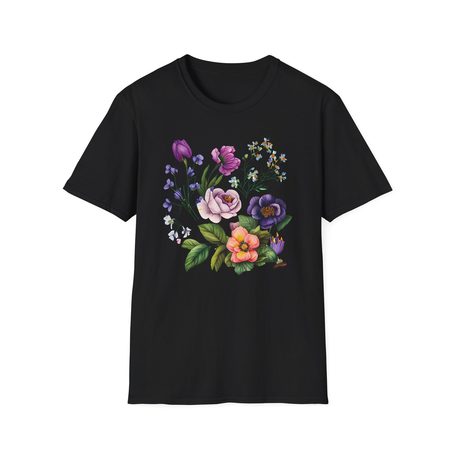 Floral Harmony - Spring Unisex T-Shirt