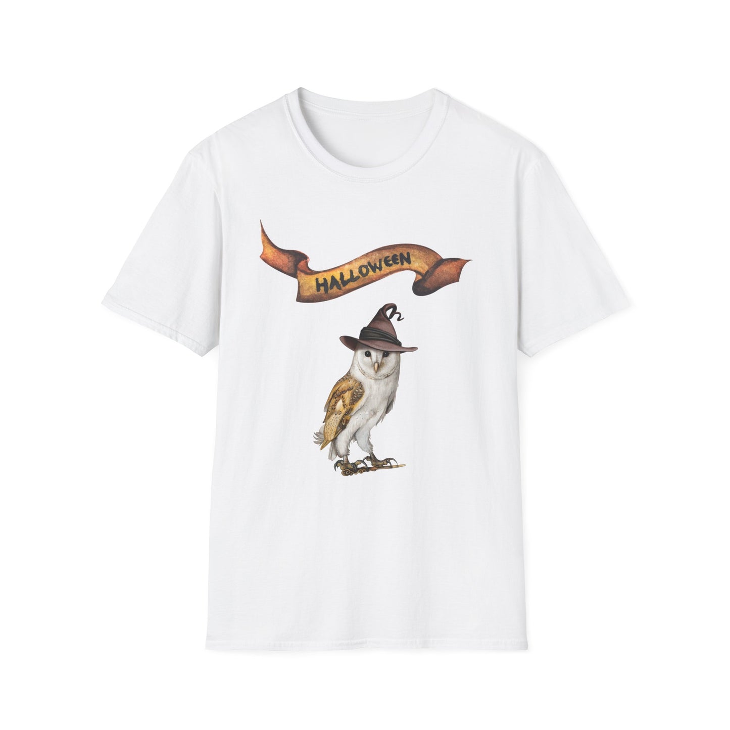 Halloween Wizard Owl Unisex T-Shirt