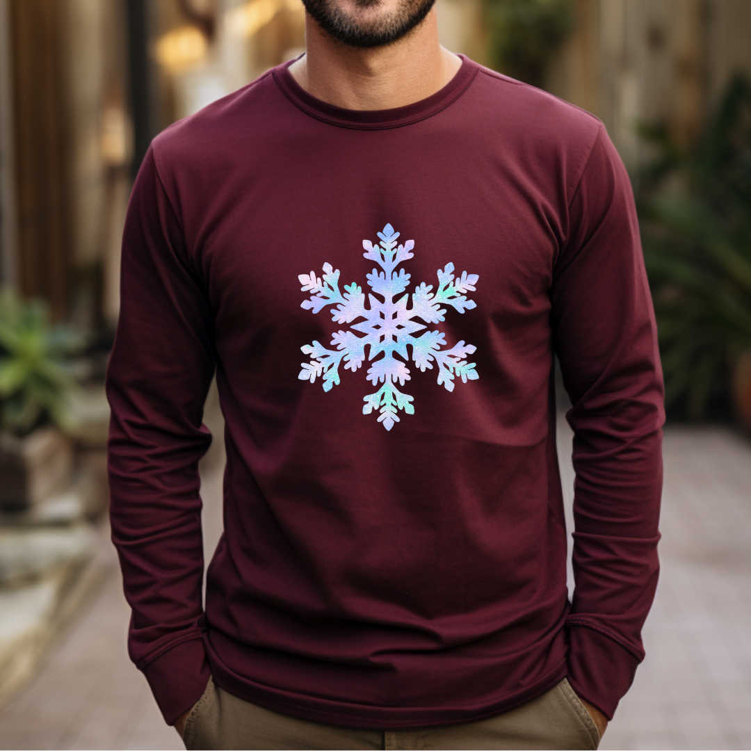 Magical Snowflake - Winter Unisex Jersey Long Sleeve Tee