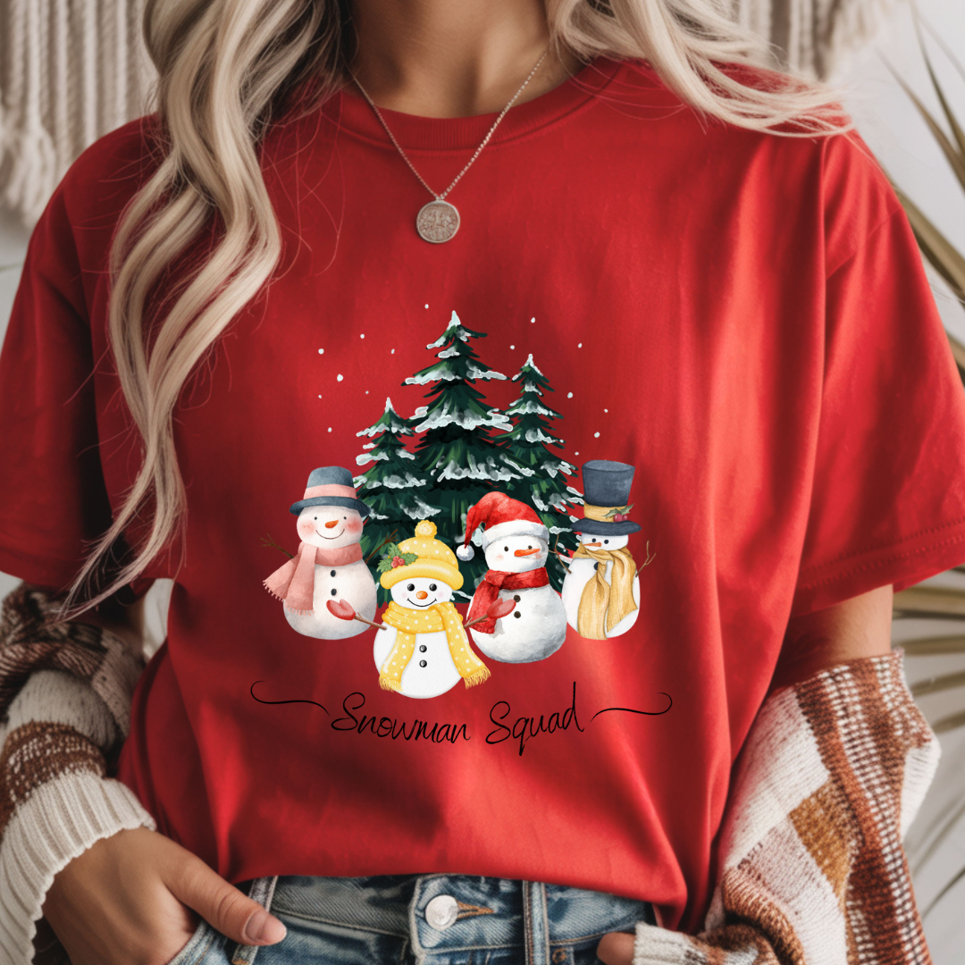 Snowman Squad - Winter Unisex T-Shirt
