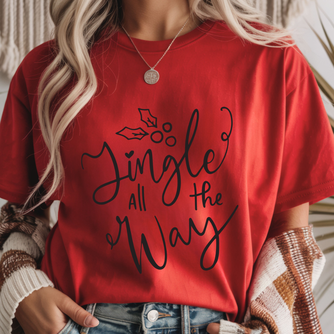 Jingle All the Way - Christmas Unisex T-Shirt