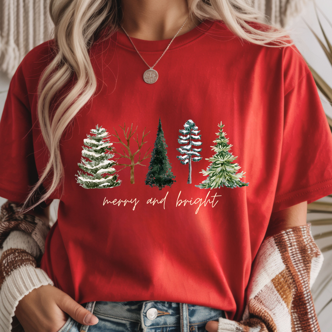 Merry and Bright - Winter Unisex T-Shirt