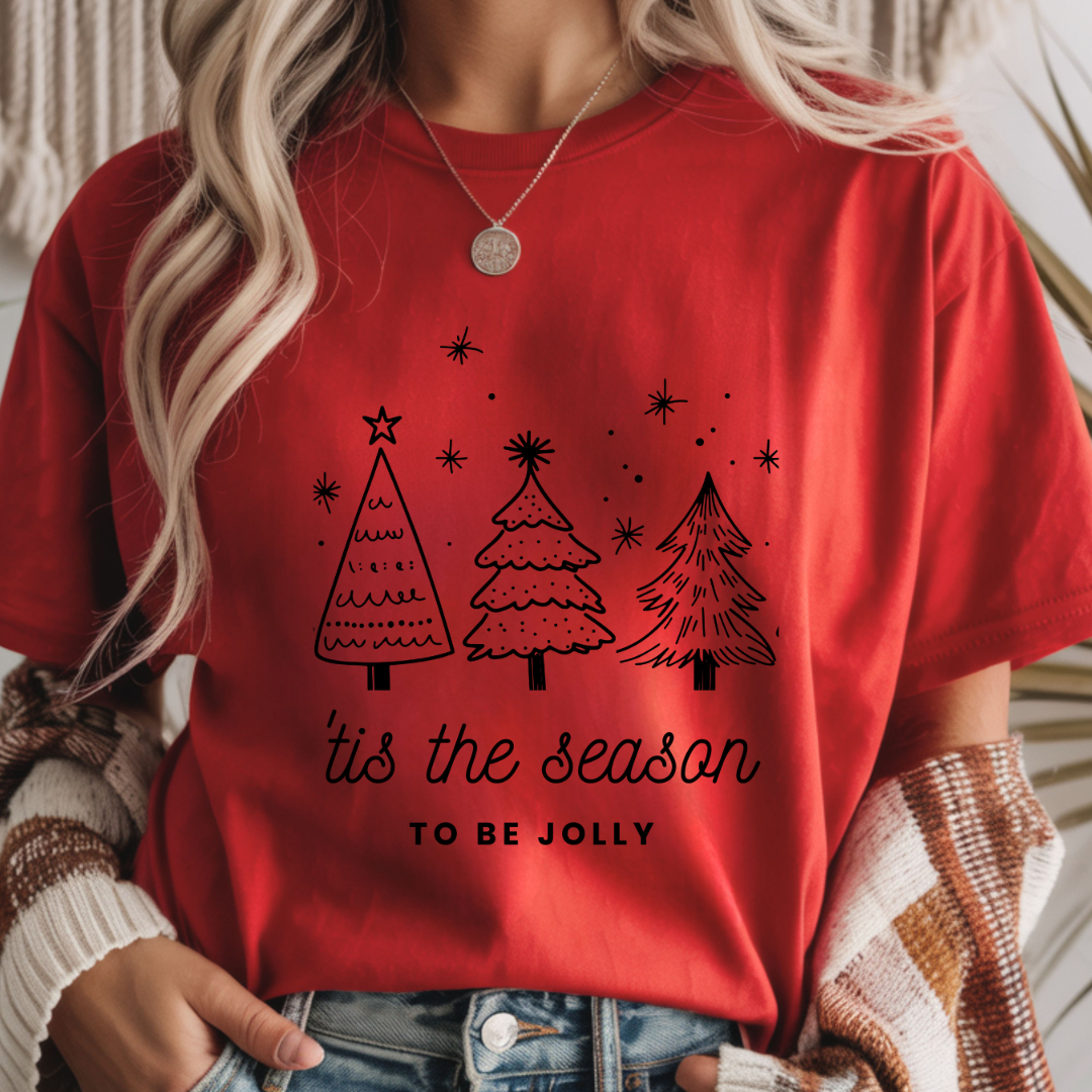 'tis the season to be jolly - Christmas Unisex T-Shirt