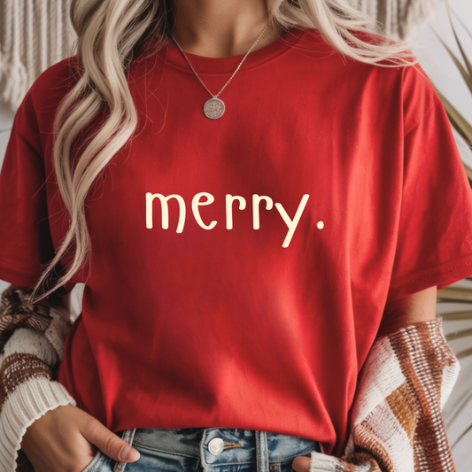 Merry - Christmas Unisex T-Shirt